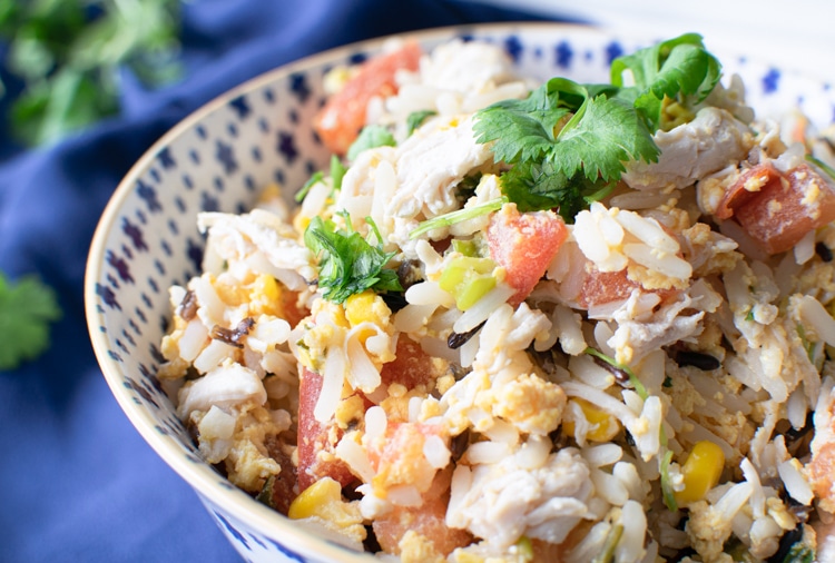 Stegte ris med grøntsager og ⋆ MoniaMagdalena