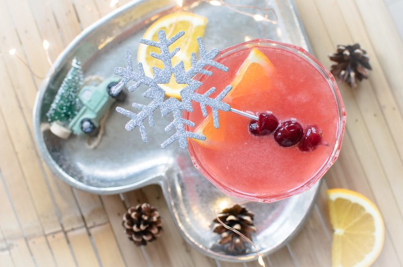 Jule cocktail med gin